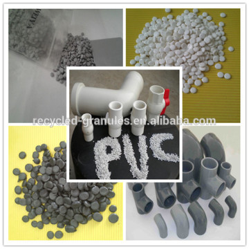 gray rigid plastic pvc pipe fitting profile compound