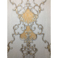 European Wallcovering waterproof damask 3D emboss wallpaper