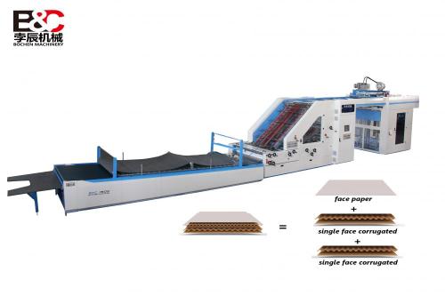 Три в одной машине для ламинирования флейты 3 -й/5ply Картонная флейта