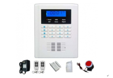 Saful GSM-9100 GSM & PSTN Security Alarm System Display