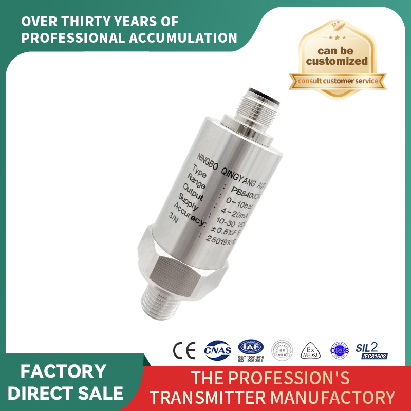 Transmițătorul de presiune M12 este convenabil și practic