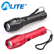 Water resistance XM-L T6 light 10w most power zoom XML T6 flashlight