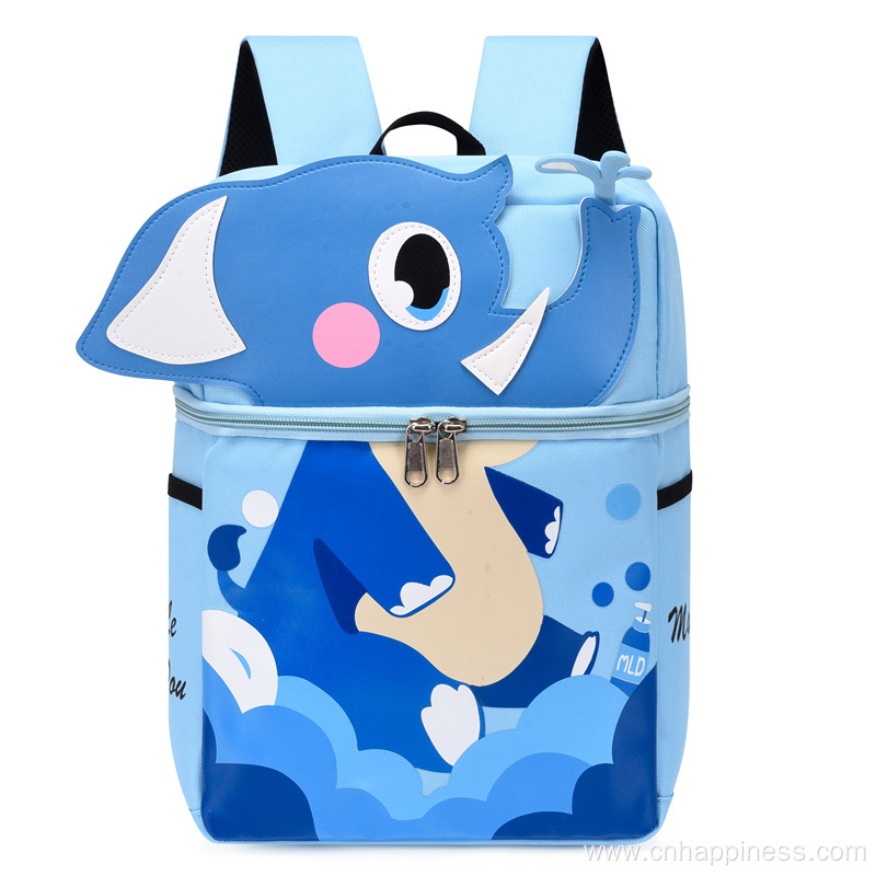 Schoolbag Children's Anti-lost Cartoon Creative DIY Stereo