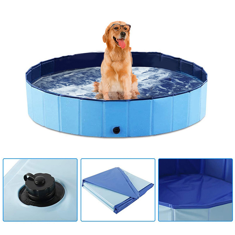 Piscina per cani per cani di grande piscina per bambini pieghevole