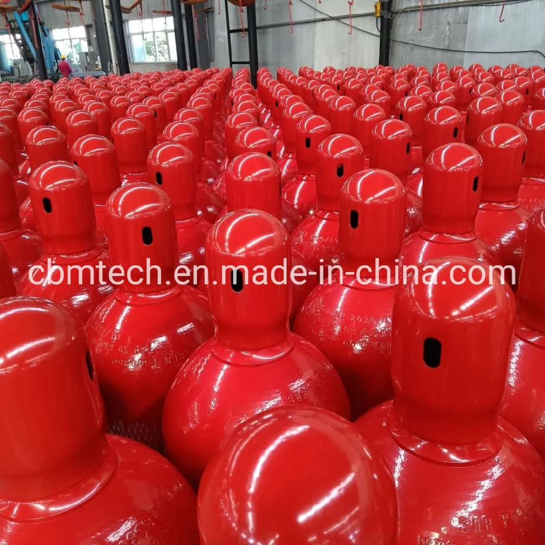 68L CO2 Seamless Steel Cylinders for Firefighting Safety System Uses