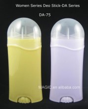 clear plastic deodorant container