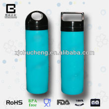 BPA free heat preservation is not easy to be broken silicone travel bottle