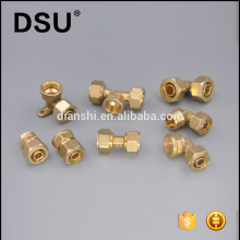 Brass PEX-AL-PEX fitting Brass compression fitting for PEX-AL-PEX pipe