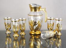 Unique Decorative Wine Drinking Glasses Sets For Hotel, Restaurant Yjd-8607