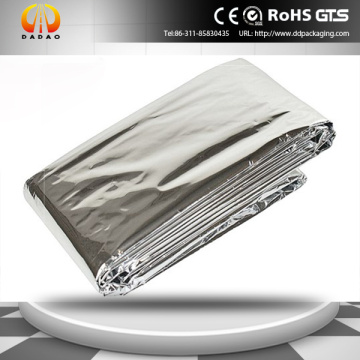 Golden Thermal Foil Emergency Blanket,foil rescue blanket