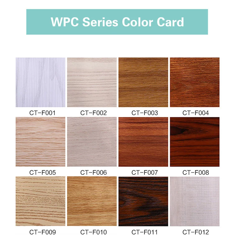 Co-Extrusion Waterproof UV-Resistant WPC Wall Panel Outdoor Decoration Exterior Composite WPC Wall Cladding