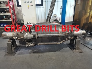 800mm steel tooth rock reamer hole opener for HDD service