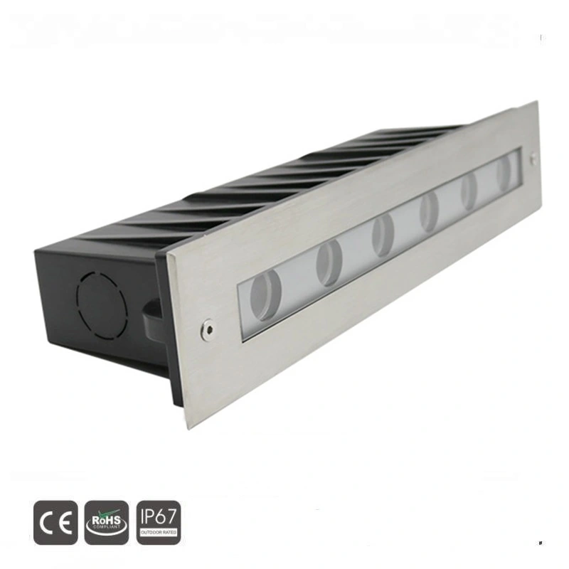 6X3w IP67 24V Underground LED Linear Light