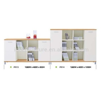 Melamine modern office furniture filing cabinet/ credenza IF613
