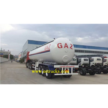 60000 Litros 30 Ton Propane Tanker Trailers