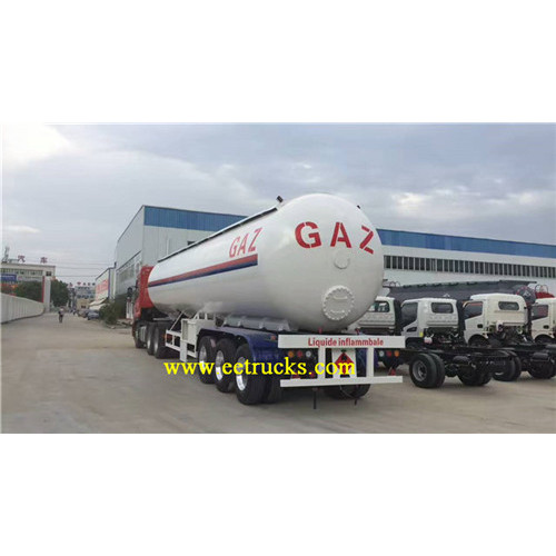 60000 Litres 30 Ton Propane Tanker Trailers