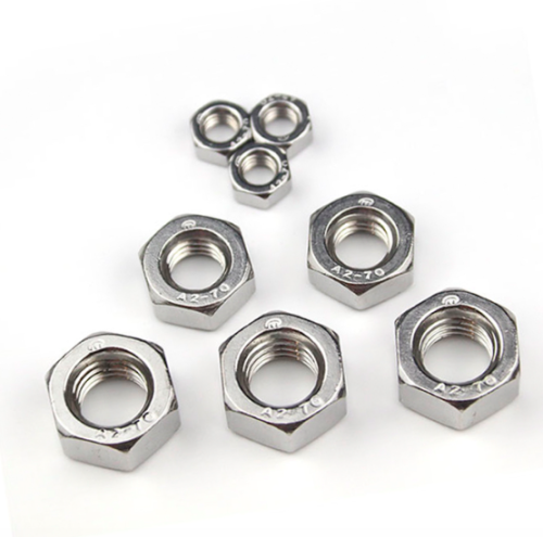 Din934 ss304 trơn hex nut