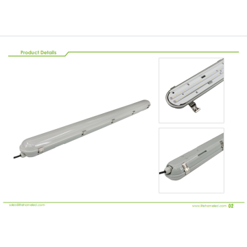 IP65 Pax de luminaires Tri-Profroof LED 2ft 20W IP65 IP65