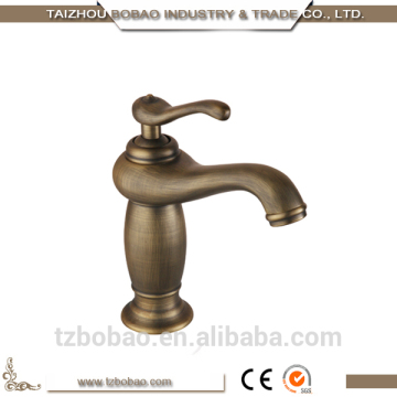 Unique Design Deck Mounted Gold Basin Faucets New Design Antique Basin Faucets With Ceramic Handles High Quality Basin Faucets