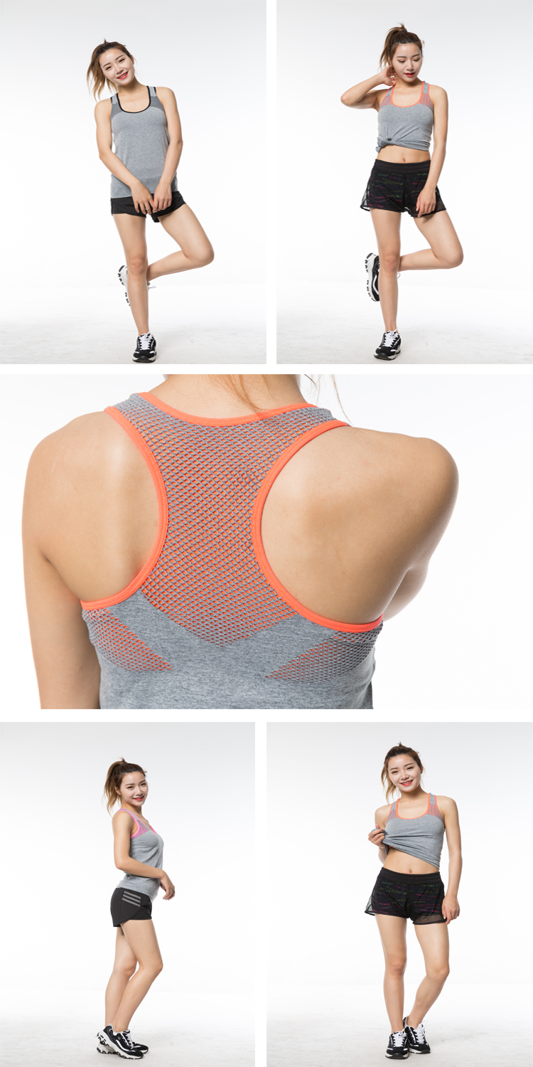 custom high quality fitness wear wholesale women yoga sport tank top
