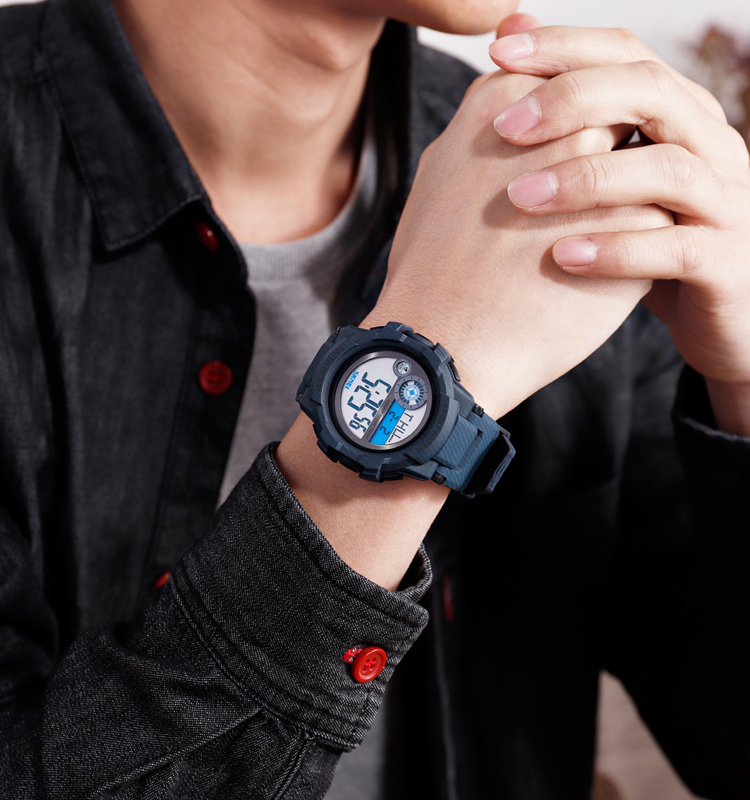 Digital watch men skmei 1387  waterproof wristwatch china factory sport  watches