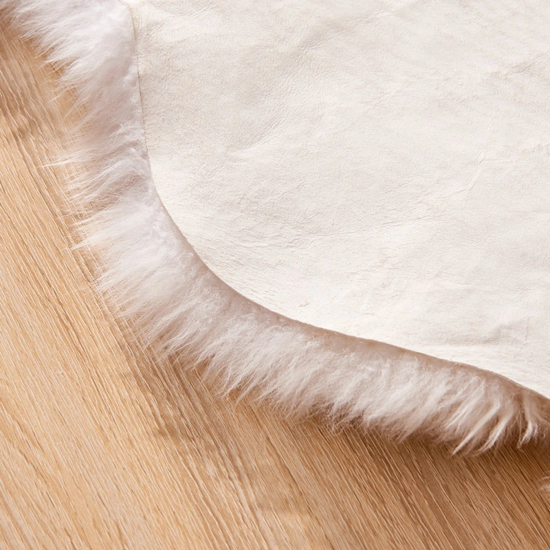 Natural Genuine Sheepskin Carpet Double Rug