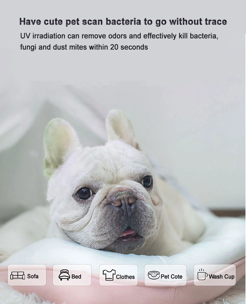 New Design Battery UV Bactericidal Light UVC LED Sterilizer Germicidal Lamp