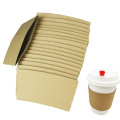 Manchon de tasse de tasse de papier de support de tasse de café jetable de haute qualité personnalisé professionnel