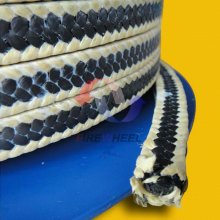 Braided PTFE Square Rope ,PTFE Packing With Aramid Corner