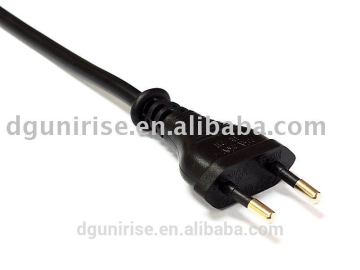 EU plug cordset