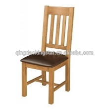 solid oak modern dining chair