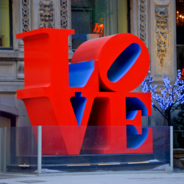 large outdoor sculptures metal crafts robert indiana sculpture love