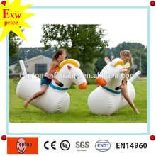 guangzhou infaltable toys factory price inflatable bouncing horse ride on for sale