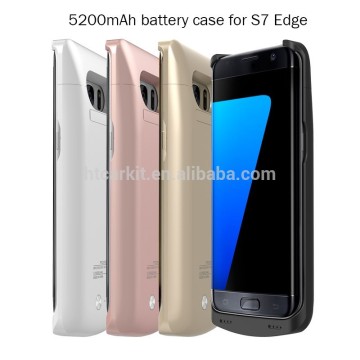 Ultra slim quickly charging case / external battery case 5200mAh power case for samsung s7 edge