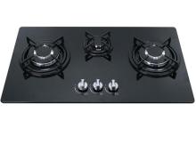 3 Burner Kitchen Cooktop Glass Gas Hob