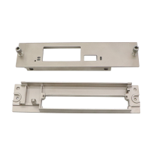 Die cast front panels for control&electronic systems