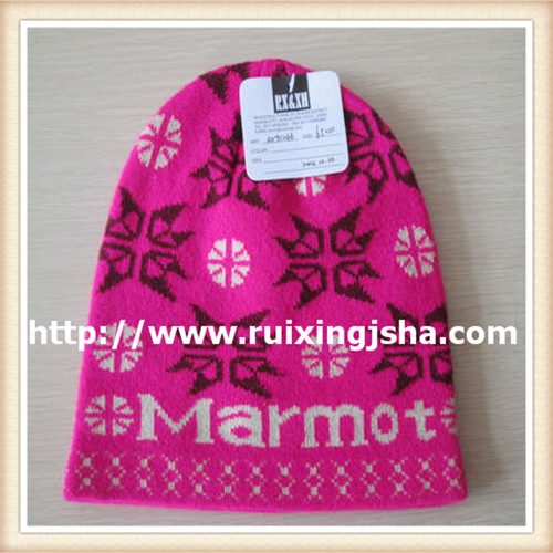 Jacquard Chrismas Slouch Hat Jacquard Chrismas Slouch Hat