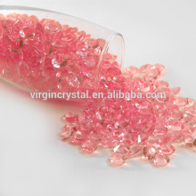 Crystal acrylic colorful pearls diamond crystal confetti for wedding decoration