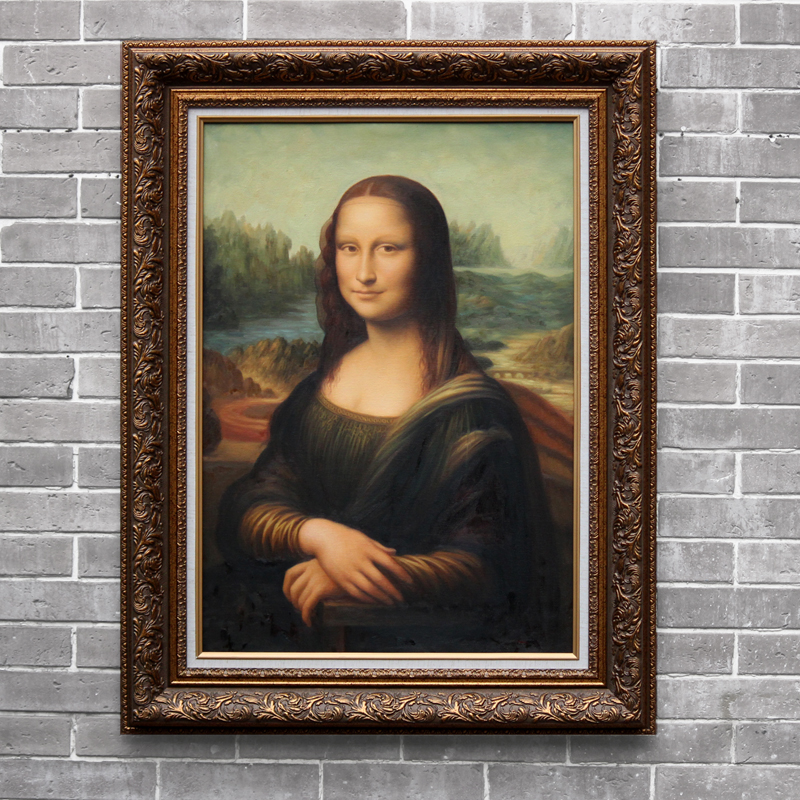 Leonardo Da Vinci Mona Lisa famous painting handmade on Canvas