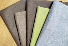 Dyed Polyester Upolstery Sofa Linen Looking Fabric Textile