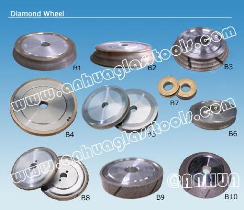 Diamond Wheel for Special Glass Edge Shape