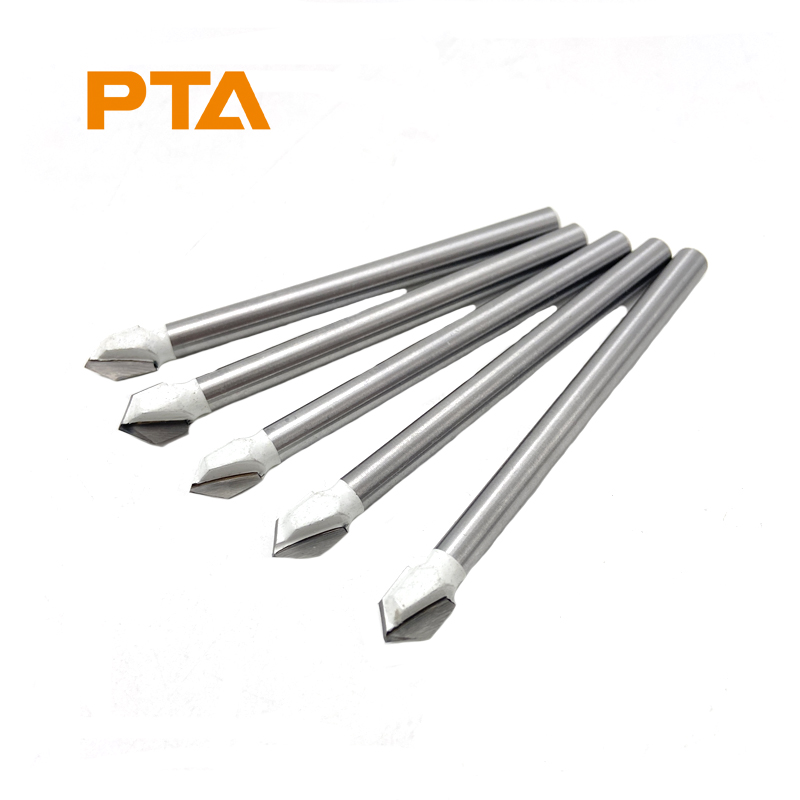 Glass Tile Drill Bit Single Carbide Tip for masonry drilling