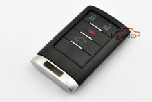 Smart key case 4button OUC6000066 for Cadillac CTS DTS STS