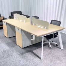 Modern 4 Seater Workstation Extensible Executive Office Desk