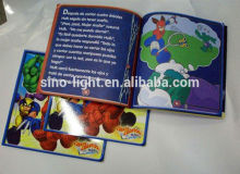 EVA laminating softcover artpaper 4C/0C colourful printing book