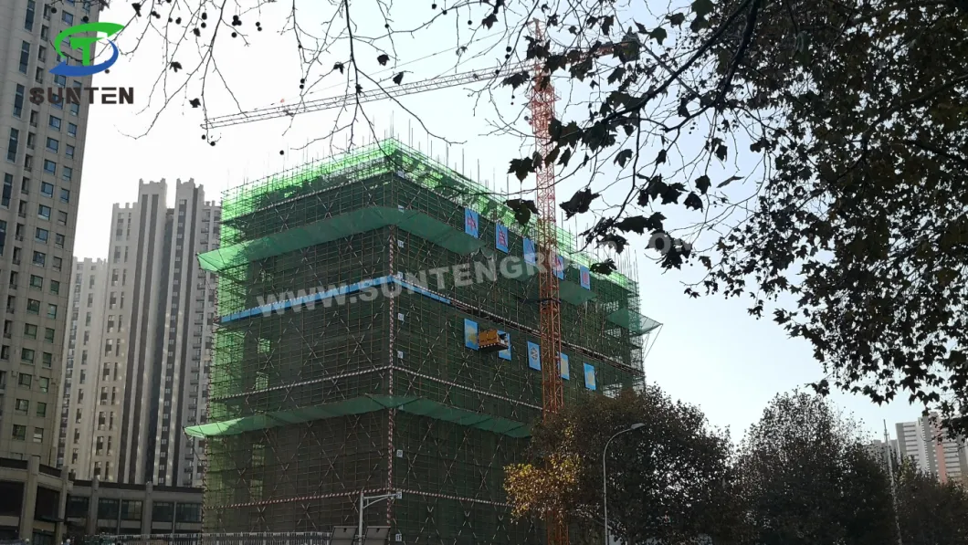 260GSM Blue Fire Retardant Debris/Building/Construction/Scaffold/Scaffolding/PVC Mesh Net for Japan, Thailand