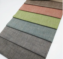 100% Polyester Flocked Gilded Sofa Linen Fabric