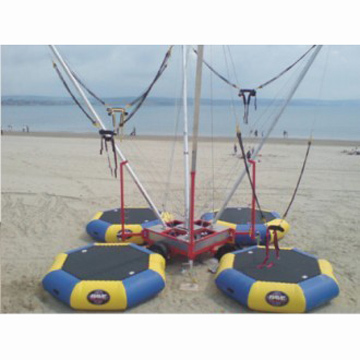 4 Person Mobile Bungee Trampoline