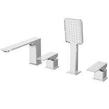 Durable bathtub faucet for hotels