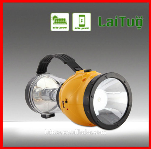 Anycolor ABS and plastic super bright LED solar bright light torch price